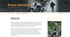 Desktop Screenshot of motorosruha.hu